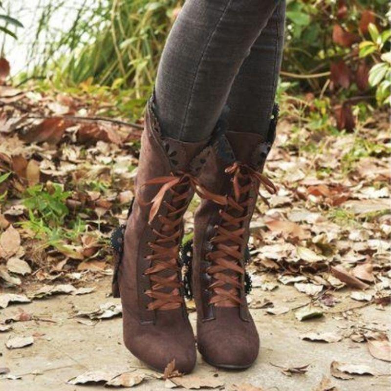 Viktorianische Steampunk-Stiefel