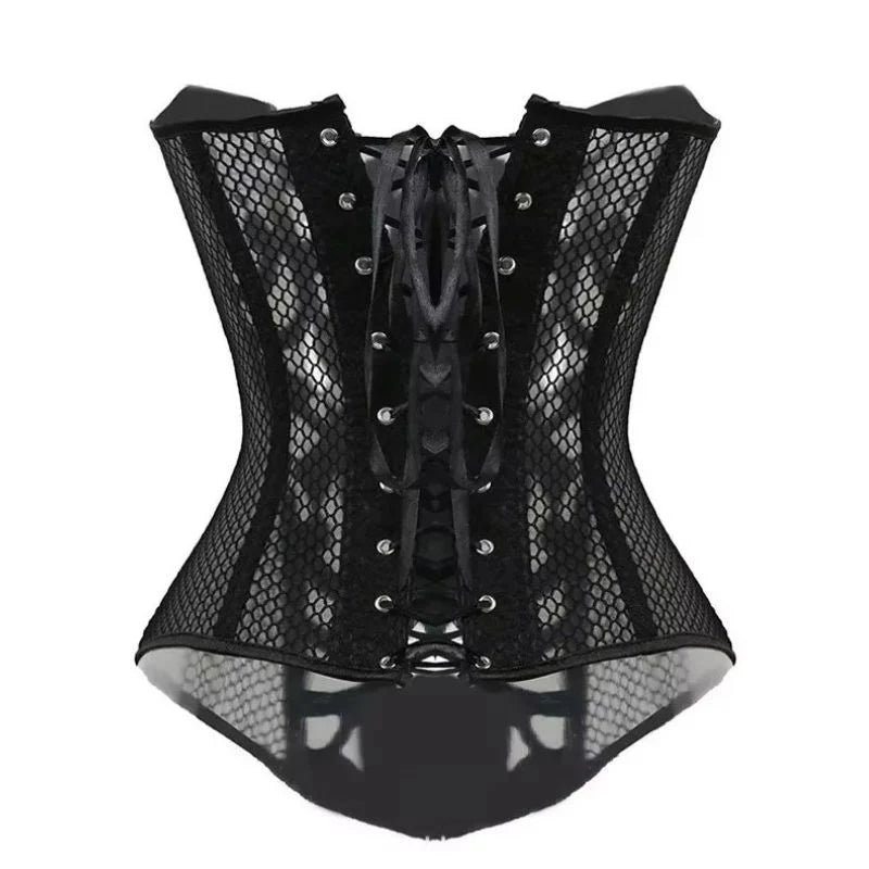 Steampunk-Damplady-Korsett