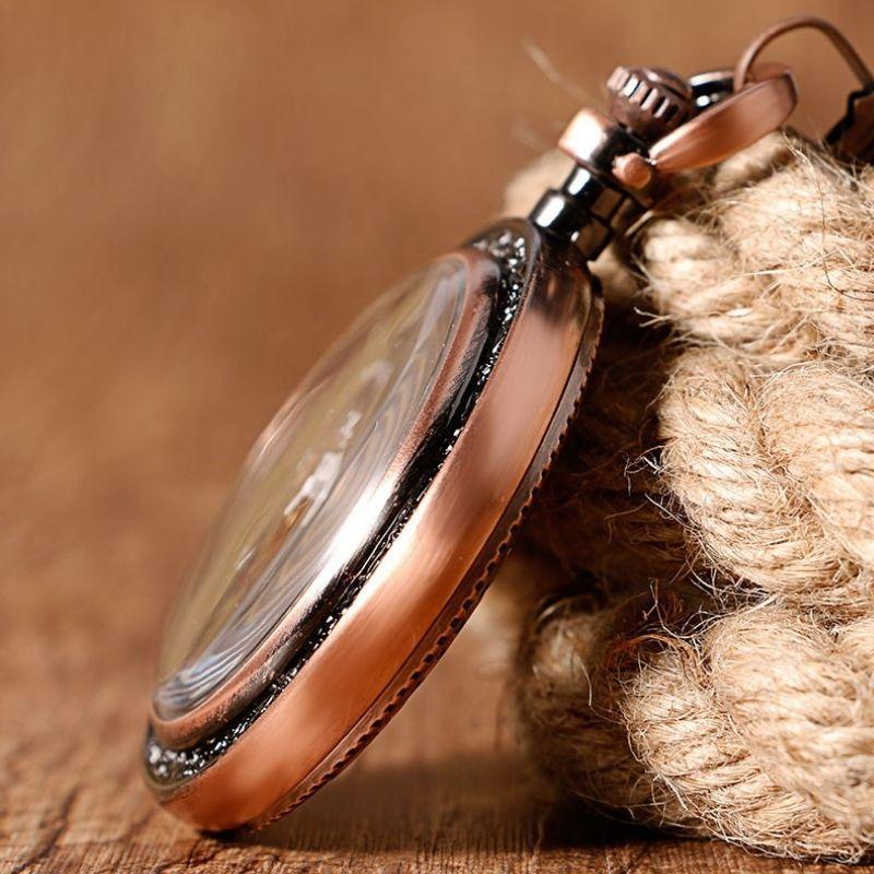 Skelett-Taschenuhr