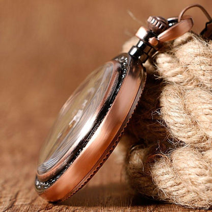 Skelett-Taschenuhr