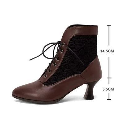 Edwardianische Steampunk-Stiefel