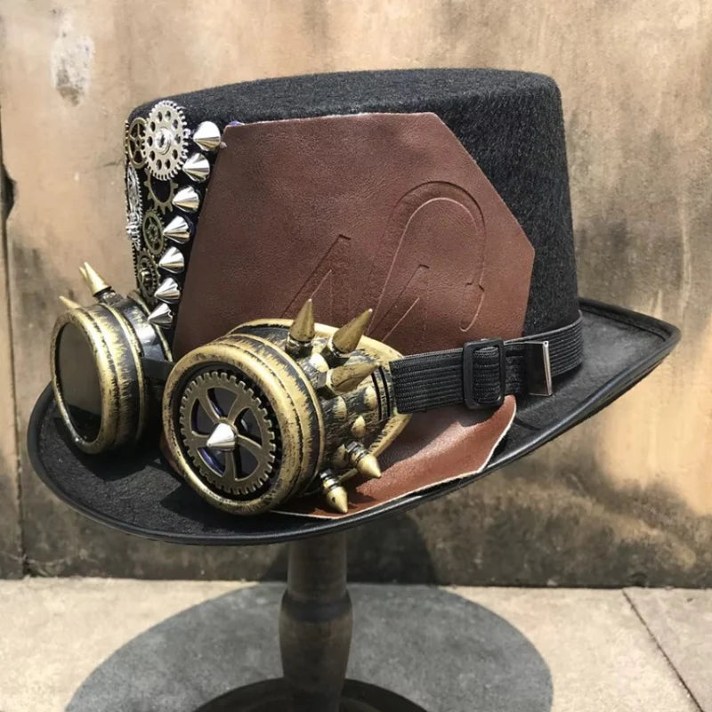 Zylinderhut-Steampunk-Strümpfe