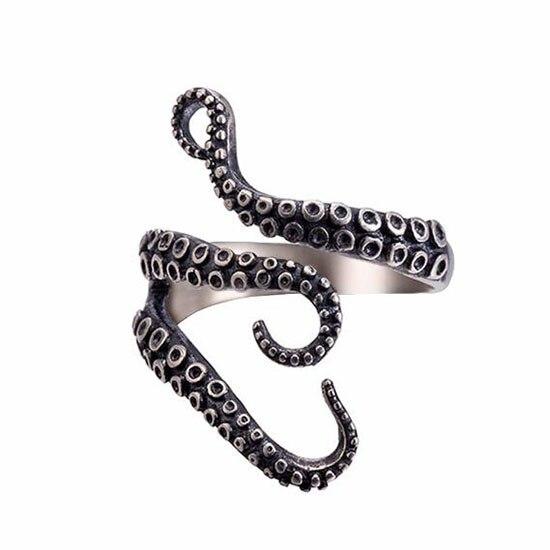 Steampunk-Krakenring