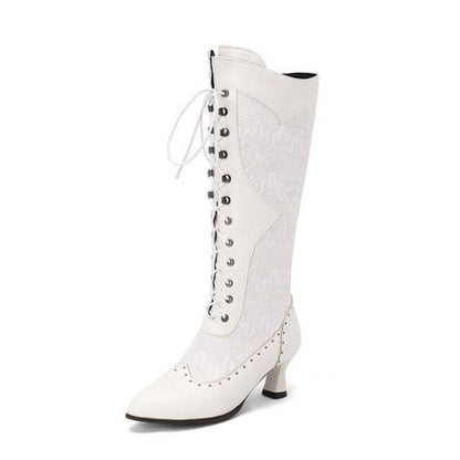 Viktorianische Steampunk-Stiefel