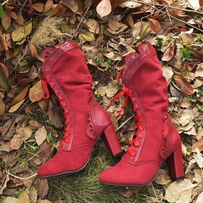 Viktorianische Steampunk-Stiefel