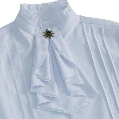 Steampunk-Herrenhemd mit Jabot