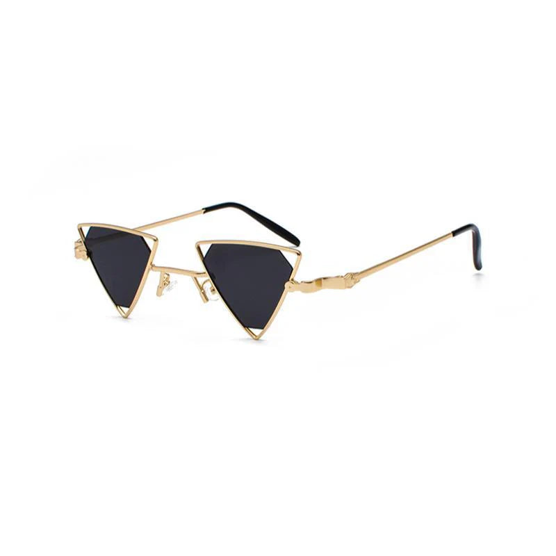 Dreieckige Steampunk-Sonnenbrille