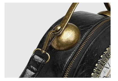 Steampunk-Uhr-Handtasche