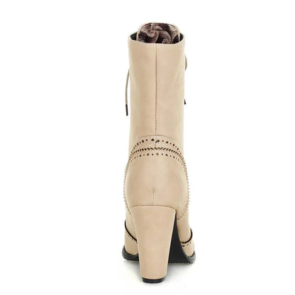 Steampunk-Schnürstiefeletten