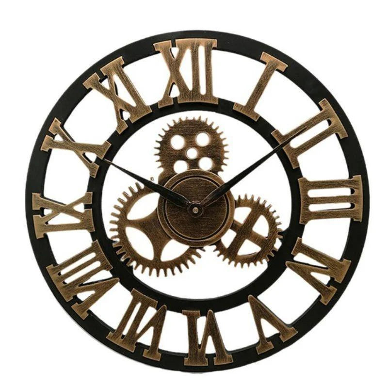 Steampunk-Uhr Zahnräder