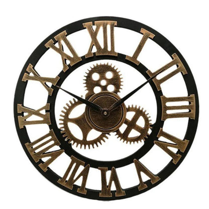 Steampunk-Uhr Zahnräder