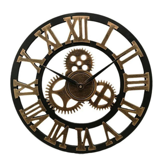 Steampunk-Uhr Zahnräder