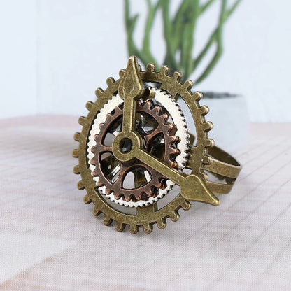 Steampunk-Ringuhr