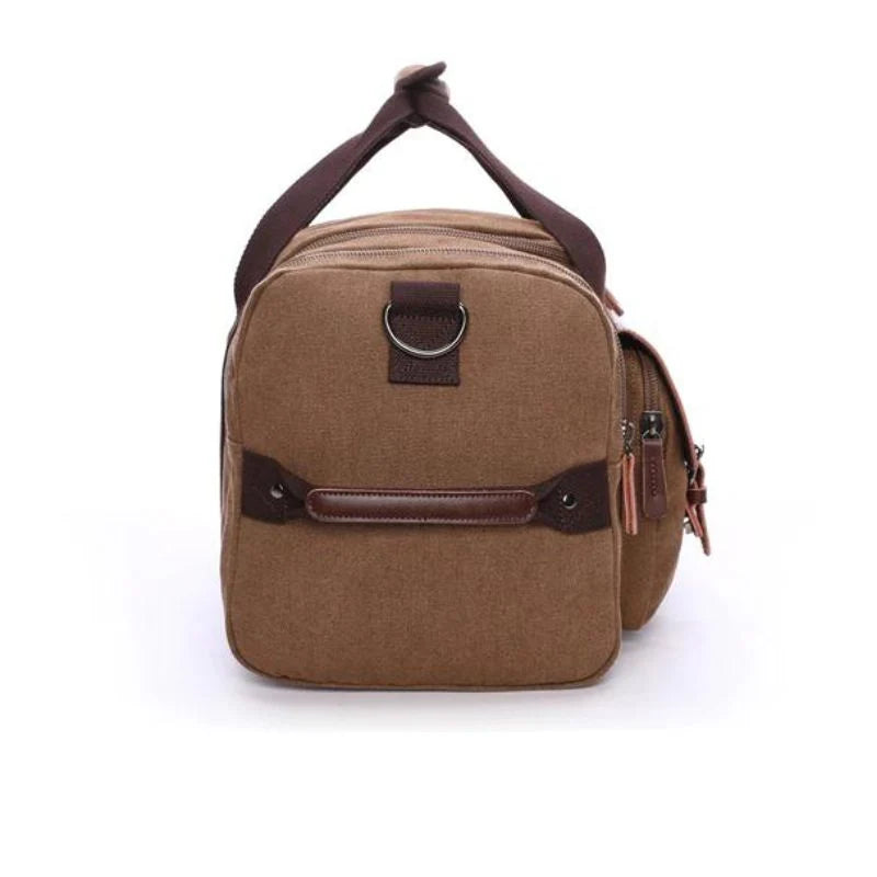 Vintage-Reisetasche aus Canvas
