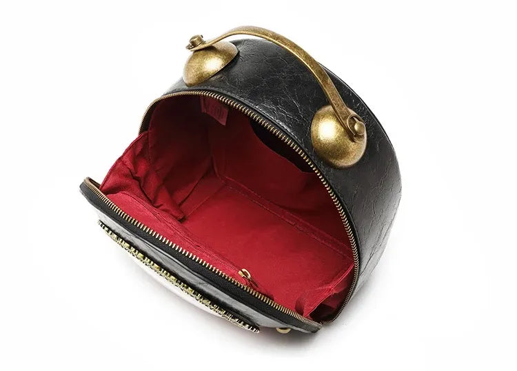Steampunk-Uhr-Handtasche