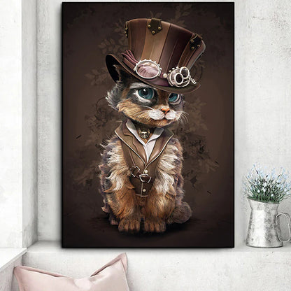 Steampunk-Leinwand