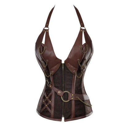 Steampunk-Korsett in Übergröße