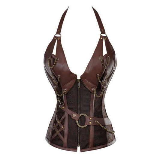 Steampunk-Korsett in Übergröße