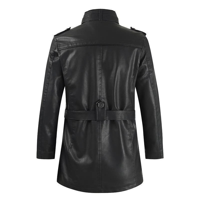 Steampunk-PU-Jacke für Herren
