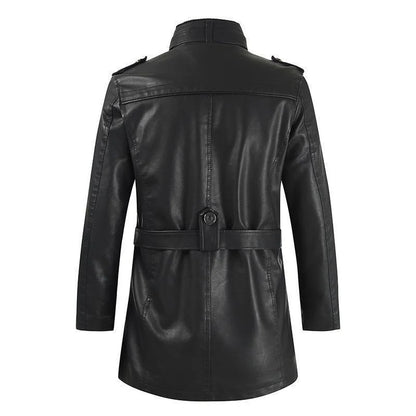 Steampunk-PU-Jacke für Herren