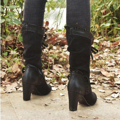 Viktorianische Steampunk-Stiefel