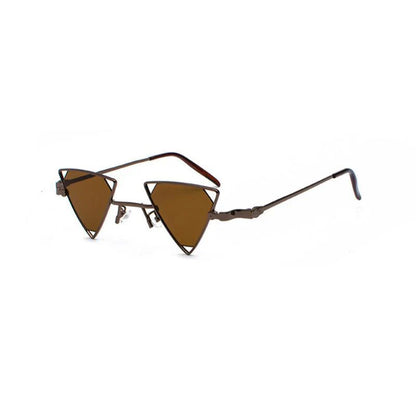 Dreieckige Steampunk-Sonnenbrille
