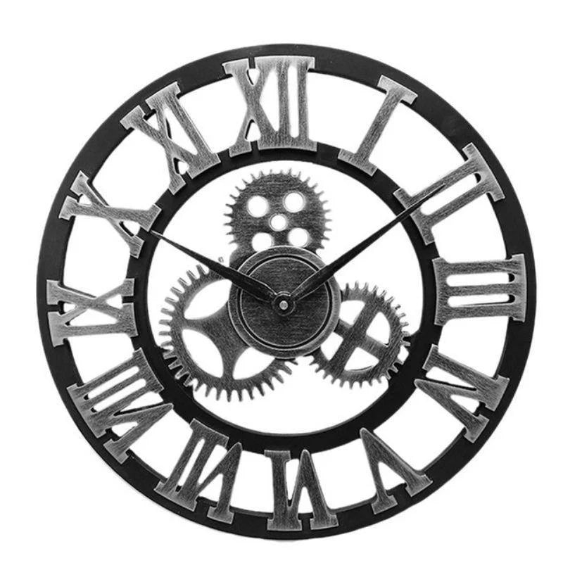 Steampunk-Uhr Zahnräder