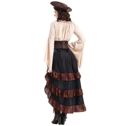 Steampunk-Piraten-Cosplay-Kleid