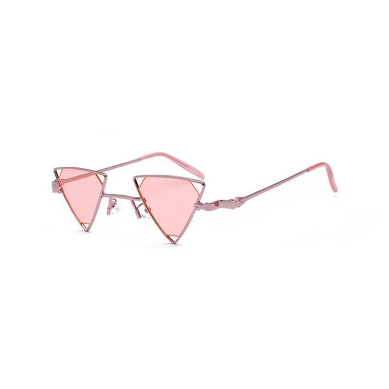 Dreieckige Steampunk-Sonnenbrille
