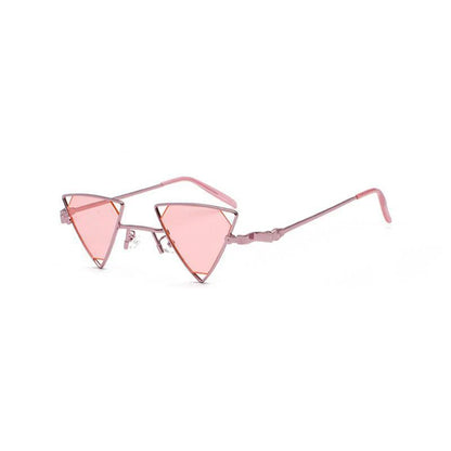 Dreieckige Steampunk-Sonnenbrille