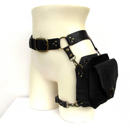 Steampunk-Gürtel mit Tasche