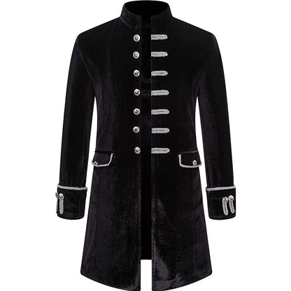 Lange Gothic-Steampunk-Jacke