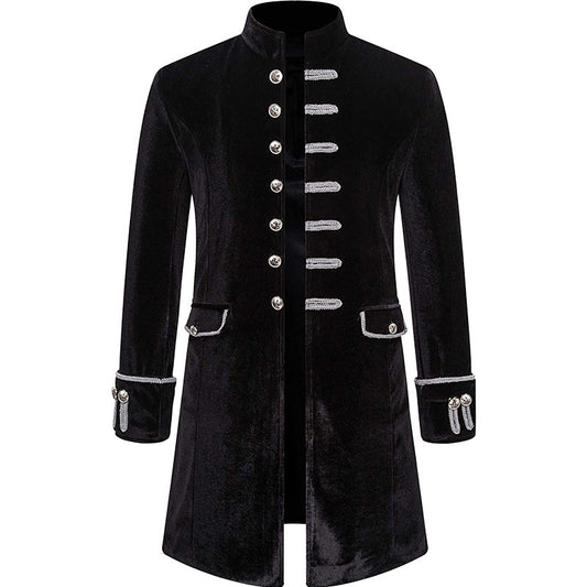 Lange Gothic-Steampunk-Jacke
