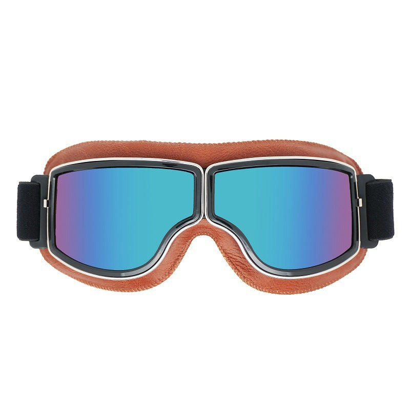 Steampunk-Retro-Motorradbrille