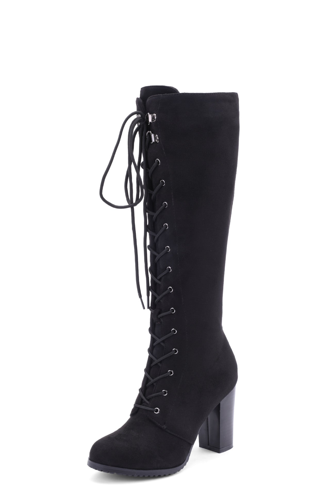 Hohe Schnürstiefel für Damen