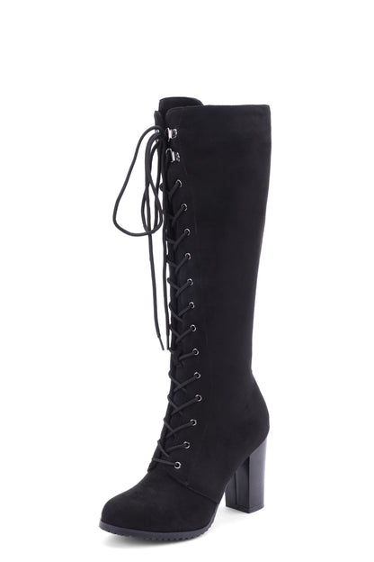 Hohe Schnürstiefel für Damen