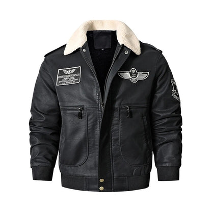 Steampunk-Fliegerlederjacke