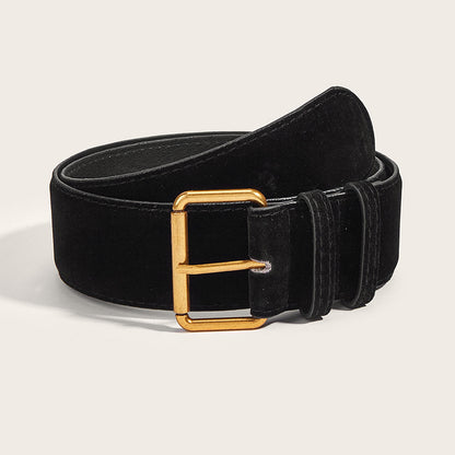 Damen-Ledergürtel aus gealtertem Leder