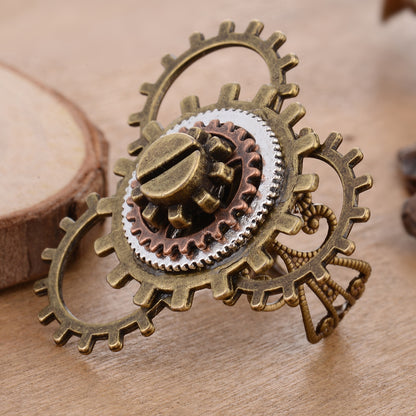 Steampunk-Ringe GearLux