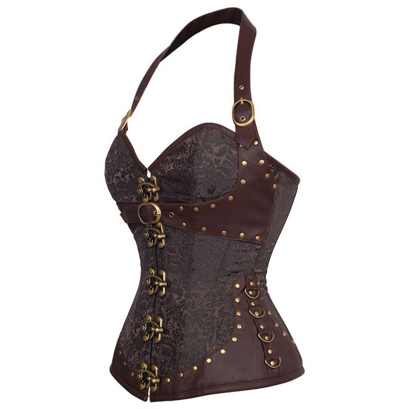 Retro-Steampunk-Korsett für Damen