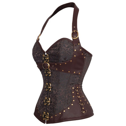 Retro-Steampunk-Korsett für Damen