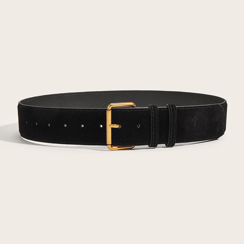 Damen-Ledergürtel aus gealtertem Leder