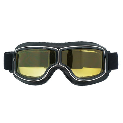 Steampunk-Retro-Motorradbrille