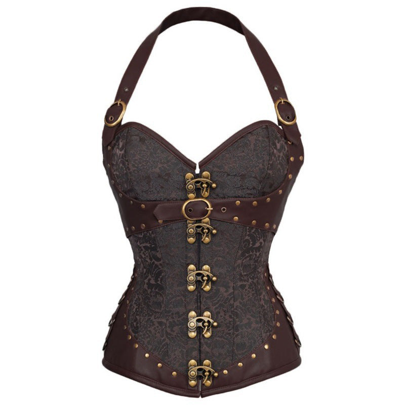 Retro-Steampunk-Korsett für Damen