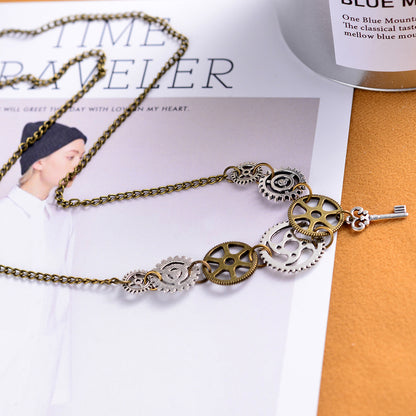 Steampunk-Halskette für Damen