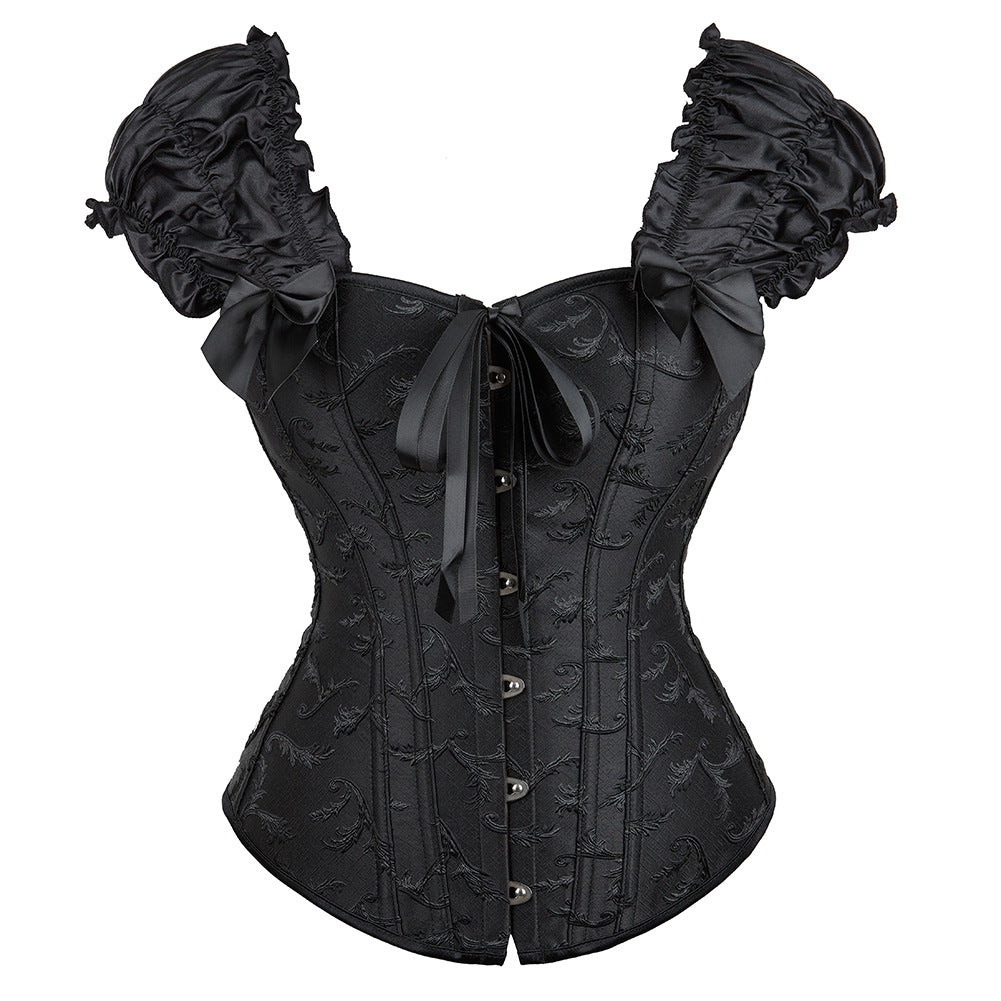 Viktorianisches weißes Bustier