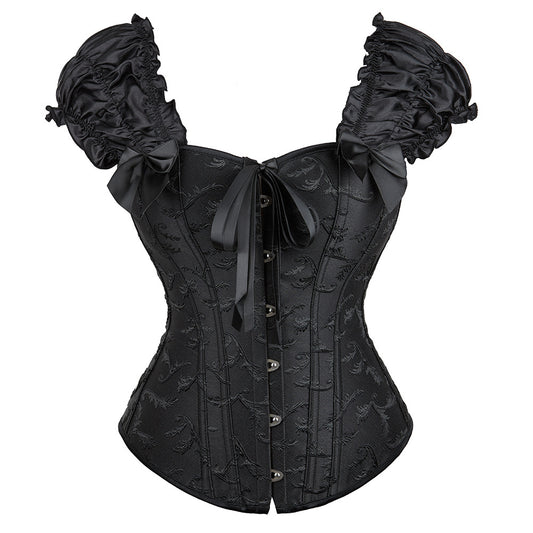 Viktorianisches weißes Bustier