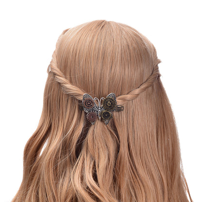 Steampunk-Haarspange