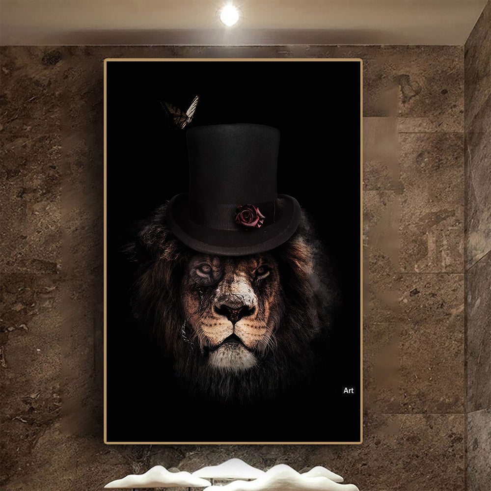 Steampunk-Leinwanddesign