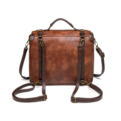 Steampunk-Tasche aus Kunstleder / PU